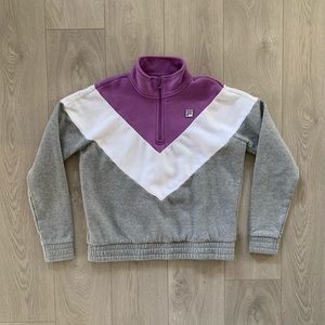 Women's FILA quarter zip
